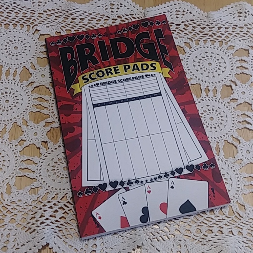 Bridge score pads Journal
